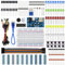 REXQualis Kit de Componentes Electrónicos con Placa de Prototipos, Resistencias, Leds, Condensadores, Potenciómetro, para Kit de Aprendizaje UNO R3, Mega 2560, Raspberry Pi, Compatible con Arduino IDE
