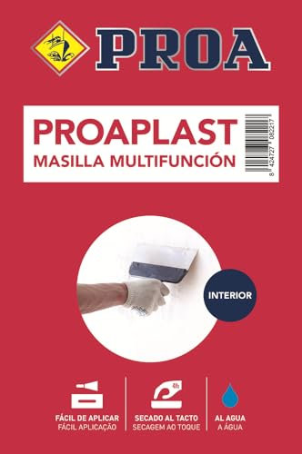 PROAPLAST EMPLASTE PARA PAREDES EN POLVO INTERIOR 1 KG
