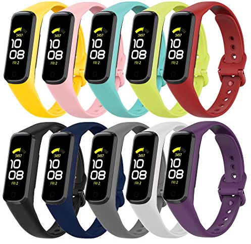 Baaletc Bracelets de Rechange en Silicone Souple pour Samsung Galaxy Fit 2 SM-R 220