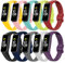 Baaletc Bracelets de Rechange en Silicone Souple pour Samsung Galaxy Fit 2 SM-R 220