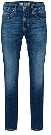 MAC Jeans Herren Jeans Hose Arne Pipe Stretchdenim Blue Used