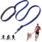 Tuff Pupper Laisse pour Chien Mains Libres à Longueur réglable | Léger pour la Course à Pied, Le Jogging, la Marche | Ceinture rembourrée (115-180 cm) | Ajuste la Longueur de 1 à 2 mètres