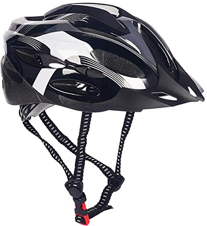 A/R Caschi da bici MTB, caschi da bicicletta integralmente modellati, caschi per bicicletta da strada, modellato a pezzi, ammortizzante, per uomini e donne
