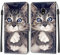 Feyten Custodia per Samsung Galaxy J5 2017/J530 - Portafoglio a Libro Con [Supporto][Slot per Schede][Magnetica] - Flip Protettiva in PU Pelle (Gatto 1)