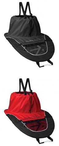 Hiko Trek Bungee ION PU Spritzdecke Spritzschutz Spritzrock Kajakschutz, Farbe:rot, Größe:C80