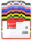 Lot de 10 Porte-badges en plastique rigide à glisser sur une face ouverte pour carte d'identité badge horizontal ou paysage, peut contenir une carte de crédit 8.6 x 5.4cm Couleur mélangée assortie