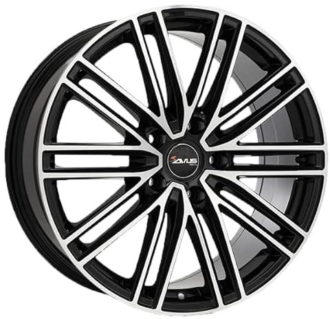 ALUFELGE AVUS AC-M08 9x 22 5x112 ET 26.0 BLACK POLISHED