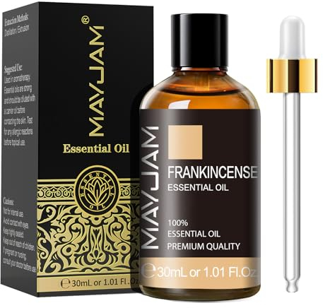 MAYJAM Weihrauch Ätherisches Öl 30ML, Weihrauchöl für Diffusor, Luftbefeuchter, DIY, Home,Wardrobes