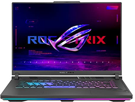 ASUS ROG Strix G16 Gaming Laptop, 16 165Hz FHD IPS Display, Intel Core i7-13650HX, 16GB DDR5 RAM, 1TB SSD, NVIDIA GeForce RTX 4060, Wi-Fi 6E, US English Keyboard, Windows 11 Home