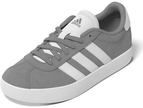 adidas Vl Court 3.0 Kids Unisex Skateboard Shoes, grey, 2 UK