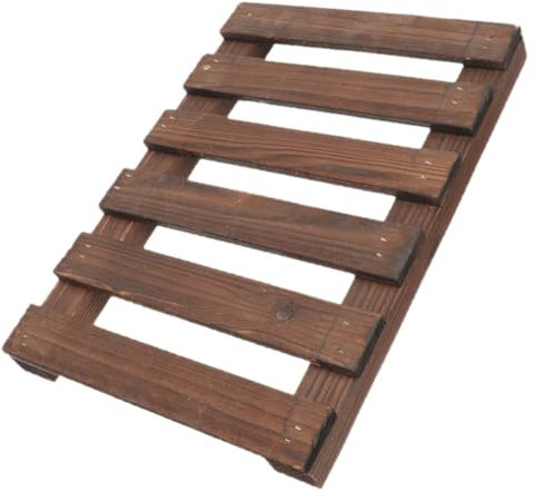 BESPORTBLE 1 Juego Puesto De Flores Macetero De Pared Muro De Jardín Vertical Macetero De Madera Jardinera Vertical Escalera De Jardinera De Pared Enrejado De Pared Marco De Madera Planta