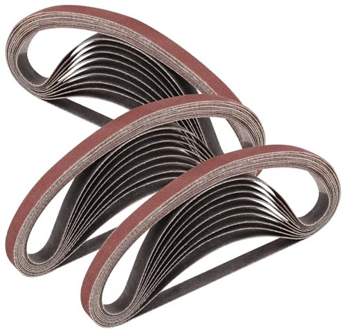 STEBRUAM Sanding Belt 10 x 330 mm,30PCS 150 Grit
