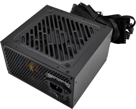 Luejnbogty Fuente de alimentación ATX de 500 W con potencia nominal de 500 W (750 W) de dos niveles AC220 V/230 V para computadora de escritorio para juegos