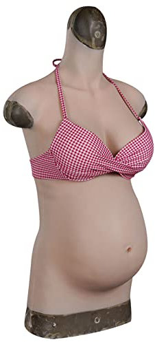 Faux Ventre de Femme Enceinte en Silicone,Ventre Artificiel,Faux Ventre réaliste,pour Costumes d'accessoires de Film