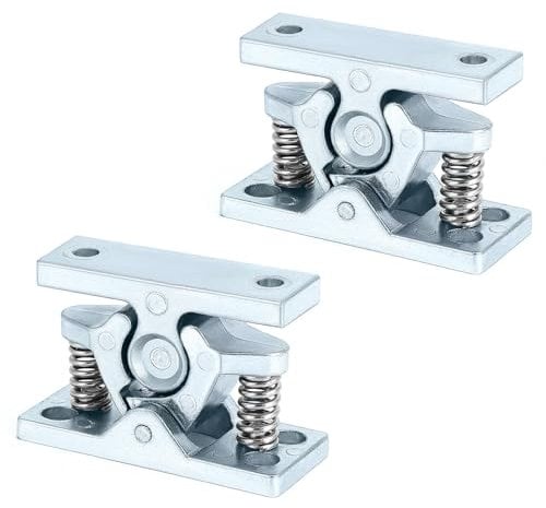 QWORK® 2 Stück Türstopper aus Zinklegierung für Wohnwagen, Boote, Wohnmobile