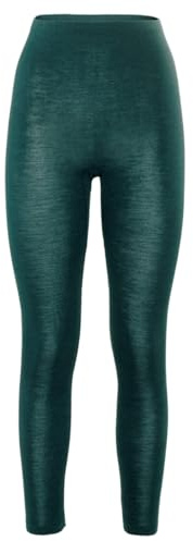 Living Crafts - FENJA | Lange Unterhose - Atmungsaktiv, Temperatur- und Feuchtigkeitsausgleich, Bio-Wolle & Seide, Comfort Fit und Gewichtslos
