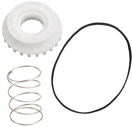 BOXOB Upgraded WH05X24185 Washing Machine Clutch Kit, with WH01X24434 Clutch Spring & WH01X27538 Drive Belt Compatible with GE Hotpoint Washers, Replaces 4588013, AP5993402, PS11729473, EAP11729473