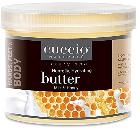 Cuccio Natürliche Buttermischungen, Milch und Honig, 750 g
