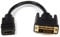 StarTech.com Adaptador de 20cm HDMI® a DVI - DVI-D Macho - HDMI Hembra - Cable Conversor de Vídeo - Negro