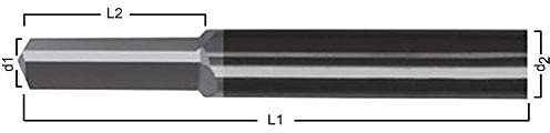 Format 7618541200 HSS Gewindebohrer für Ziehen schwarzen VHM M12 z3format
