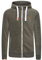 !Solid SDLoki Herren Sweatjacke Fleecejacke Jacke mit Kapuze Kordelzug Rippbündchen Reißverschluss Eingrifftaschen Regular fit, Größe:L, Farbe:Mid Grey (2842)