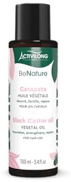 ACTIVILONG - Huile De Carapate 100% Pure - Extrait Naturel - Pour Les Cheveux - Fortifie, Répare Et Stimule La Croissance - Ingrédients Naturels - Made In France - 100ml