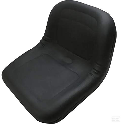 Sitz für Traktor schwarz PVC 405 x 490 mm GOPART