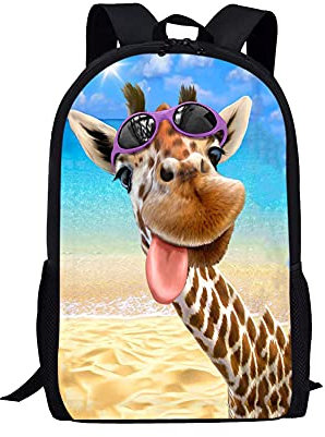 Binienty Schulrucksack für Kinder, Jungen, Mädchen, Teenager, leicht, für Bücher, Laptop, lässiger Tagesrucksack, Einheitsgröße