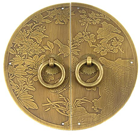 LHSJYG MöBelgriffe Antik,Antike MöBel-Griffe 110 140 180 240mm Chinesische Antike Möbel Kupfer Bücherregal Shoecase Griff Schrank Schrank Schrank Kleiderschrank Türgriffe Zieht Retro