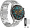 Bracelet pour Huawei Watch GT 4 46mm, Bracelet de Montre en Acier Inoxydable 22mm pour Huawei Watch GT/GT 3 46mm/GT3 Pro 46mm/GT5 46mm/GT2 46mm/GT2 Pro/GT 2e/GT Runner/GT Sport Active Classic 46mm