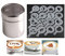 1 Stück Kakaostreuer - 16 Teile/satz Kaffee Zeichnung Cappuccino Form Phantasie Kaffee Druck Modell Schaum Spray Kuchen Schablonen Puderzucker Sieb