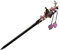 Vintage Wood Flower Hairpin For Women Chinese Hairpins Clips Tassel Flower Chopsticks Hair Sticks Wooden Hair Forks Jewelry for Women Hair Styling Hair Decoration (C)