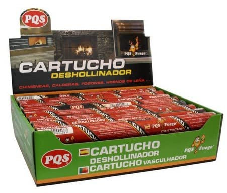 Cartucho deshollinador chimeneas, calderas, hornos...