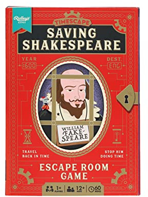 Ridley's Timescape: Shakespeare, Escape Room-Spiel, ab 12 Jahren, für 1 Spieler, 90 Minuten Spieldauer