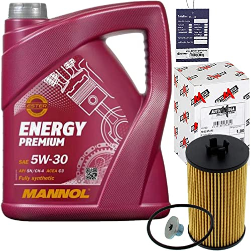 Inspektionspaket Ölfilter und Mannol Motoröl 5W-30