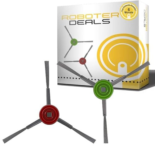 Roboter Deals Zubehör - Seitenbürsten, Ersatzbürste (2 Stück) für Ecovacs Deebot T10, T10 Plus, T10 Turbo Staubsaugroboter