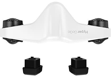 Topchances Unterwasser-Scooter mit Action-Kamera-Halterung, Dual-Motor, Tauchen, Seescooter, zum Tauchen, Schwimmen, Schnorcheln, Abenteuer und Jagd von Fischen (weiß)