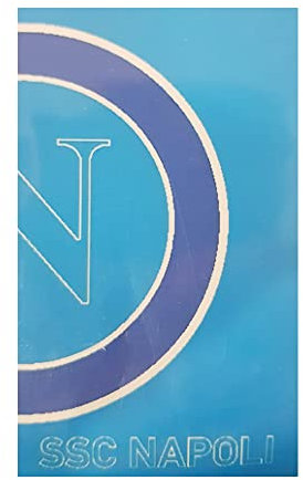 ORIGINAL INTIMO SSC Napoli Strandtuch aus Mikrofaser Offizielles Produkt Fußballmannschaft Made in Italy (Azzurro2)