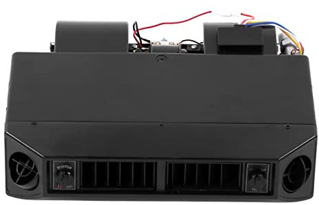 Kit de Refroidissement D'évaporateur de Climatisation Underdash 12 V, Flux D'air KIMISS 3 Vitesses avec Raccords de Tuyau Kit Universel D'évaporateur de Compresseur AC