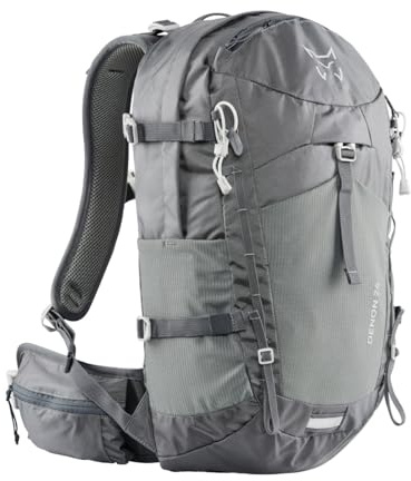 Mochila técnica de capacidad media para excursiones de un día. C: GRIS T: U