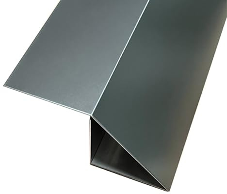Raouoae Übergangsleiste Höhenausgleich Länge 100cm*2 Aluminiumlegierung Dehnungsfugenprofil Boden-Leiste Höhen-ausgleich 1cm/2cm/3cm/4cm/5cm(Grau,Breite: 20 mm)