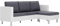 HETFTJN Sofa Klein Sofas Wohnzimmer Couch Bigsofa - 3-Sitzer-Sofa mit Kissen Weiß Kunstleder für Schlafzimmer Sitzzimmer Hotelzimmer Relaxationsraum