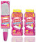 Elbow Grease Fillable Pink Washing Up Brush and 7 Sponge Scratch Resistant Scourer Refills. Perfect for tough stains on Dishes, Pots and Pans, Sinks and Surfaces. Bundle, by FREYPAC