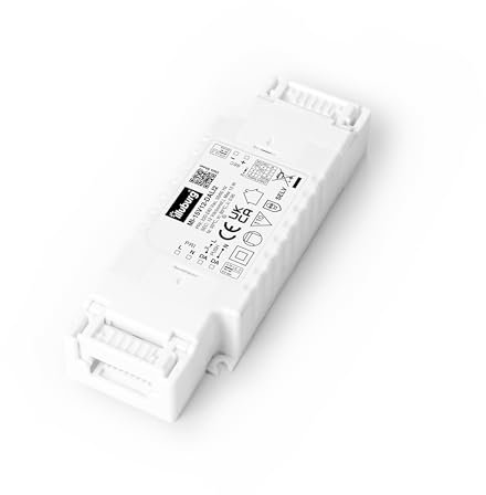 illuburg Transformateur LED 12V 15W Variable DALI PUSH pour Osram Philips GU5,3 MR16 Sans Scintillement LED Bloc d'Alimentation Driver