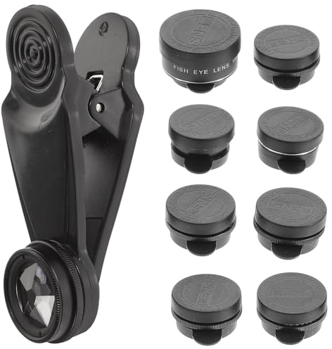 FUTUREORYY Handy Kameraobjektiv mit HD Zoom Weitwinkel Makro Fisheye Kompatibel Installieren Vielseitiges Fotozubehör für Smartphone Fotografie