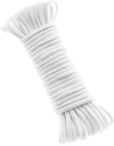 OSALADI Corde en Coton Absorbant L'eau pour Plantes en Pot 6 Mm 10 M Mèche D'arrosage Automatique Fournitures de Jardin DIY Irrigation Goutte à Goutte Réutilisable