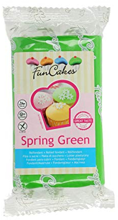 FunCakes Rolfondant-Spring Green 1er Pack(1 x 250g)
