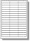 Label Planet® 51 Per Page/Sheet, 5 Sheets (255 Sticky Suspension File TAB Labels), White Blank Matt Plain A4 Stickers, for Laser/Copier or Inkjet Printer, UK LP51/57, 57 x 15 MM, General/All Purpose