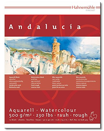 Hahnemuhle Andalucia Watercolour Block 30x40cm
