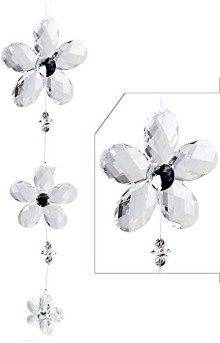 Formano Hänger Blume Acryl klar 606242 Deko